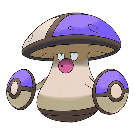 Amoonguss w wariancie shiny