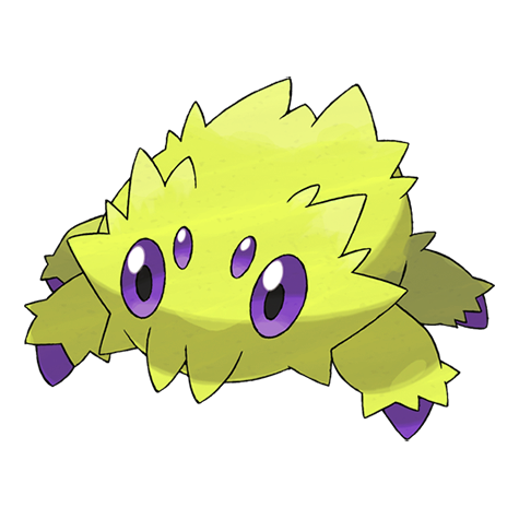 Joltik w wariancie shiny