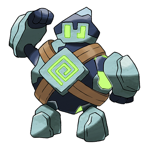 Golett w wariancie shiny