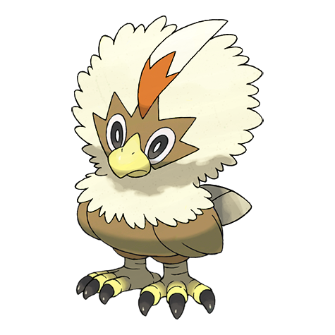 Rufflet w wariancie shiny