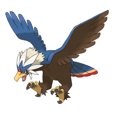 Braviary w wariancie shiny