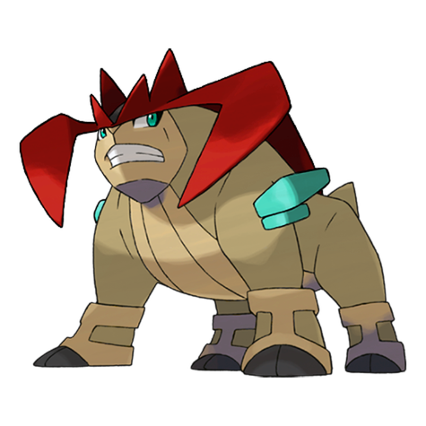 Terrakion w wariancie shiny