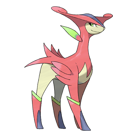 Virizion w wariancie shiny