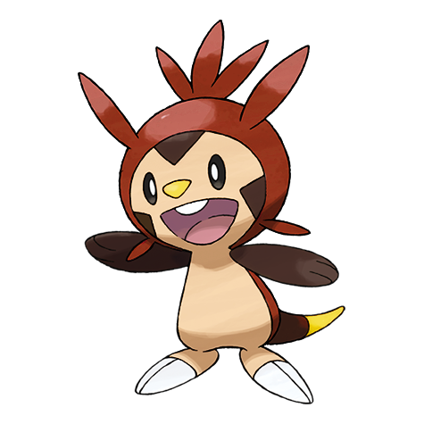 Chespin w wariancie shiny