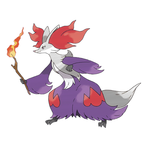 Delphox w wariancie shiny