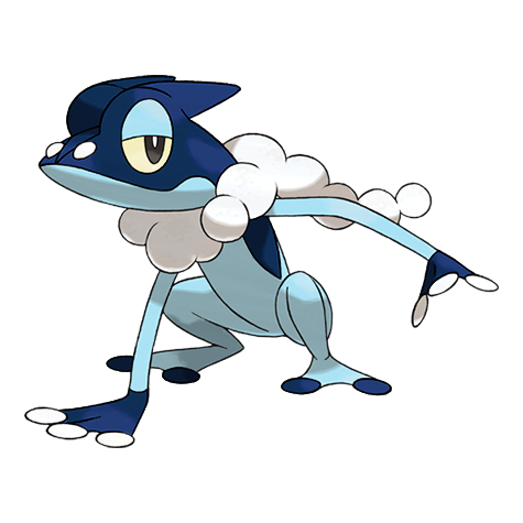 Frogadier w wariancie shiny