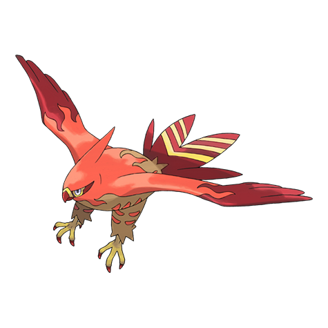 Talonflame w wariancie shiny
