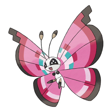Vivillon w wariancie shiny