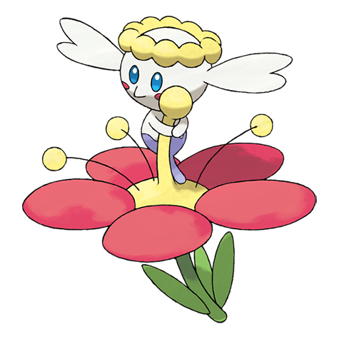 Flabebe w wariancie shiny