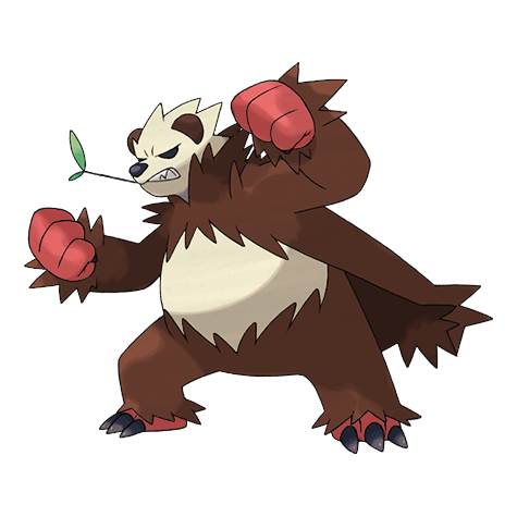 Pangoro w wariancie shiny