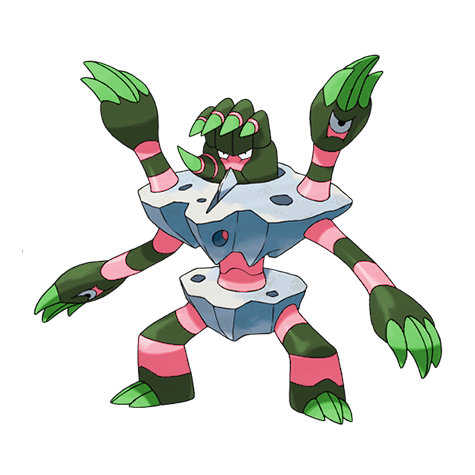 Barbaracle w wariancie shiny
