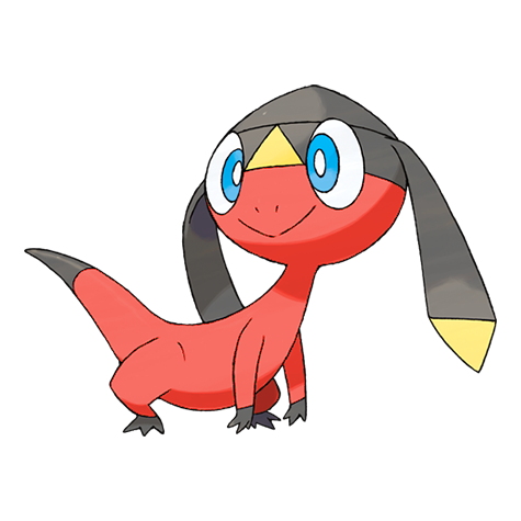 Helioptile w wariancie shiny