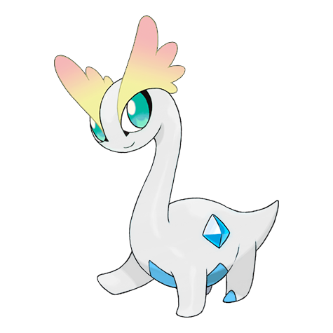 Amaura w wariancie shiny