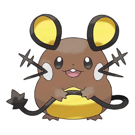 Dedenne w wariancie shiny