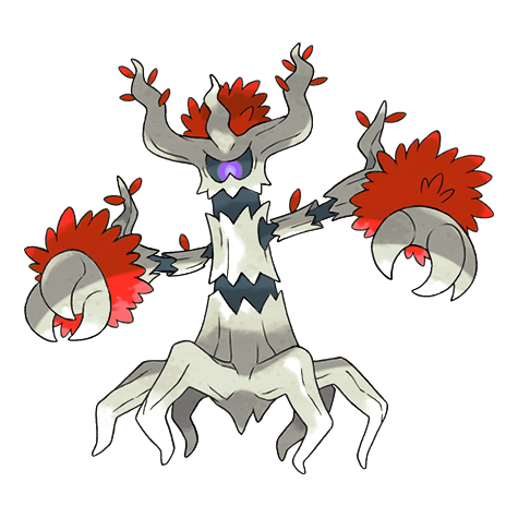 Trevenant w wariancie shiny