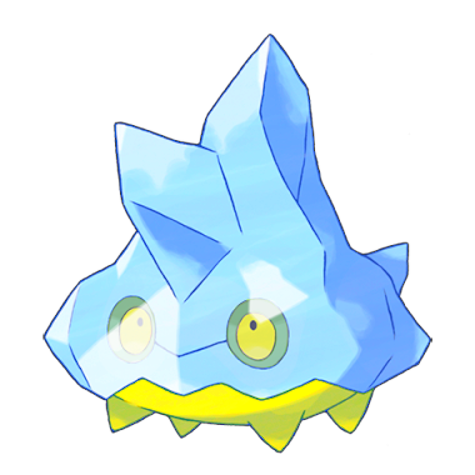 Bergmite w wariancie shiny