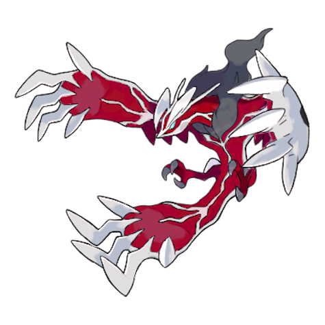 Yveltal w wariancie shiny