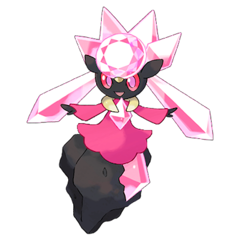 Diancie w wariancie shiny