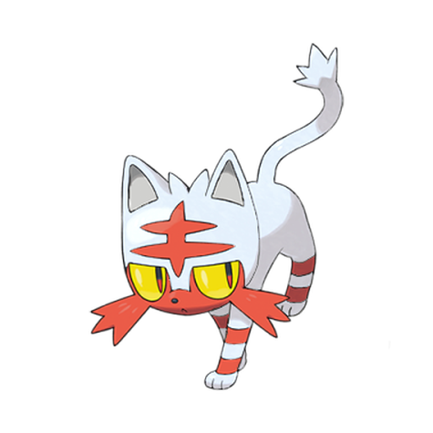 Litten w wariancie shiny