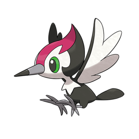 Pikipek w wariancie shiny