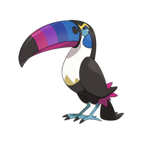 Toucannon w wariancie shiny