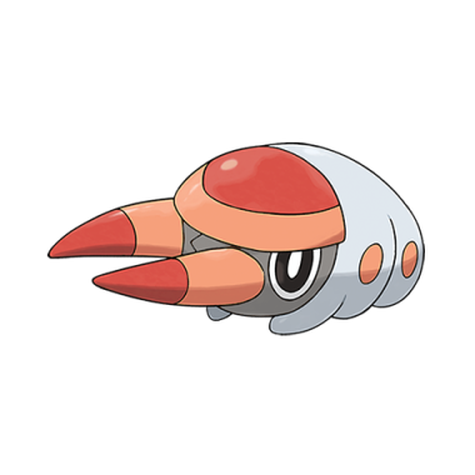 Grubbin w wariancie shiny