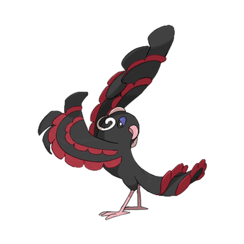 Oricorio w wariancie shiny
