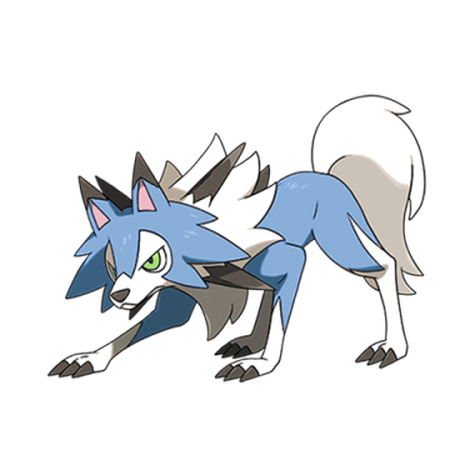 Lycanroc w wariancie shiny