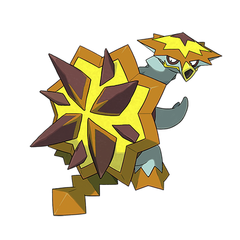 Turtonator w wariancie shiny