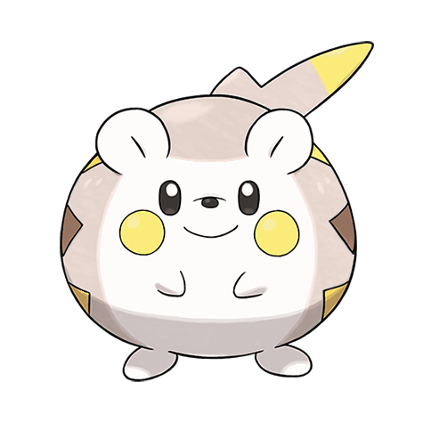 Togedemaru w wariancie shiny