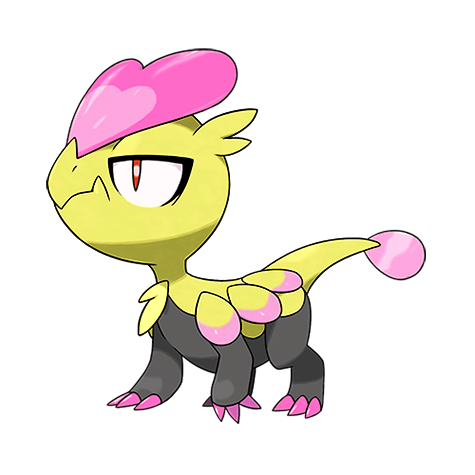 Jangmo-o w wariancie shiny