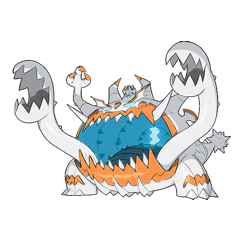 Guzzlord w wariancie shiny