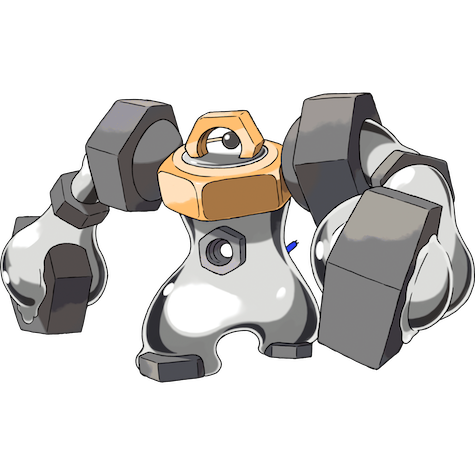 Melmetal w wariancie shiny