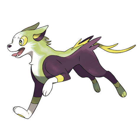 Boltund w wariancie shiny