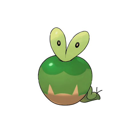 Applin w wariancie shiny