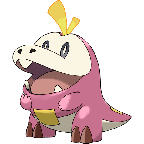 Fuecoco w wariancie shiny
