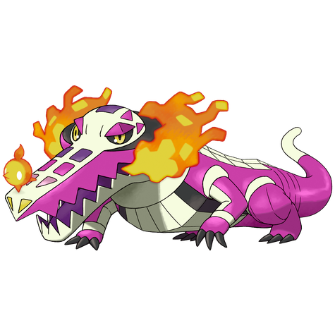 Skeledirge w wariancie shiny