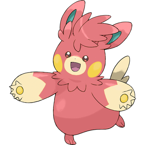 Pawmot w wariancie shiny