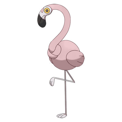 Flamigo w wariancie shiny