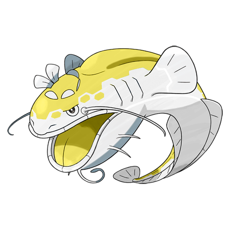 Dondozo w wariancie shiny