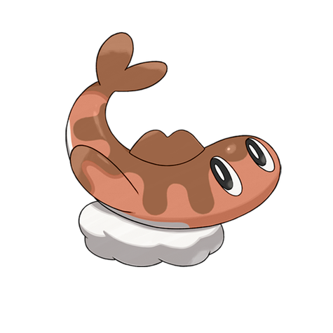 Tatsugiri w wariancie shiny