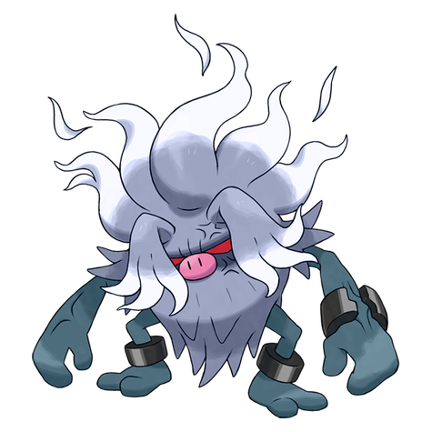 Annihilape w wariancie shiny