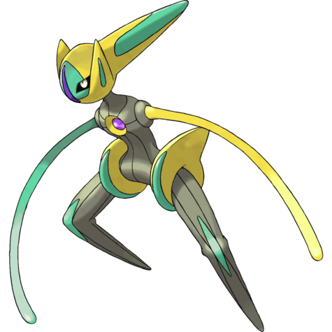 Deoxys (forma Szybkości) w wariancie shiny