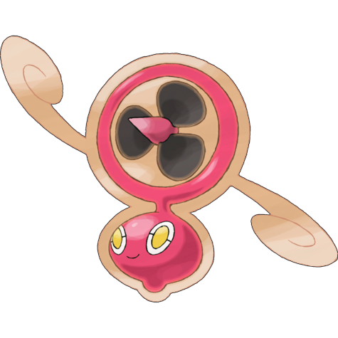 Rotom (Fan) w wariancie shiny
