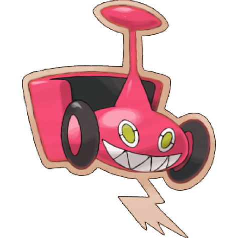 Rotom (Mow) w wariancie shiny