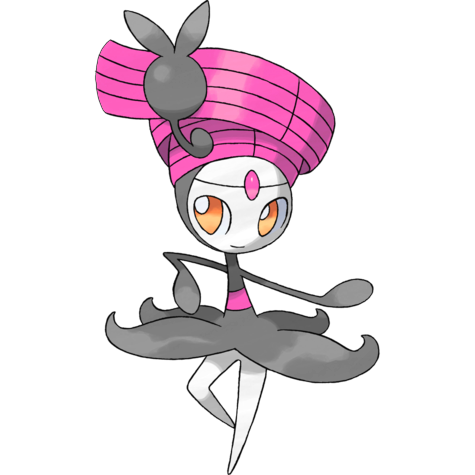 Meloetta (Pirouette) w wariancie shiny