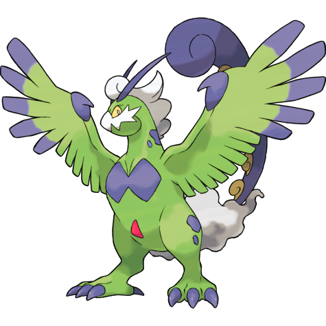 Tornadus (forma Zwierzęca) w wariancie shiny