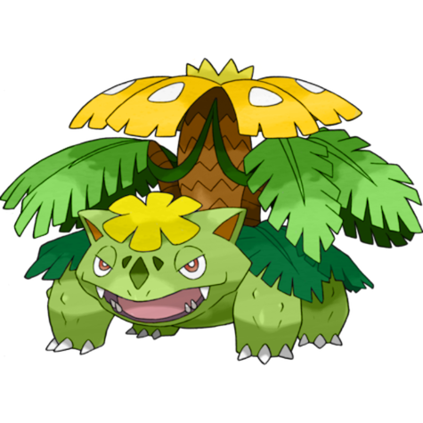 Venusaur (Mega) w wariancie shiny