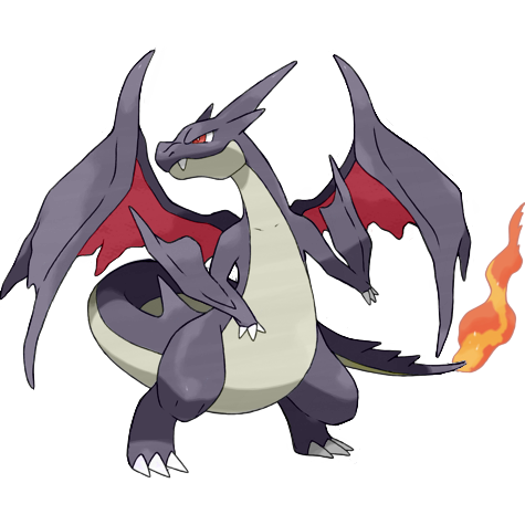 Charizard (Mega Y) w wariancie shiny