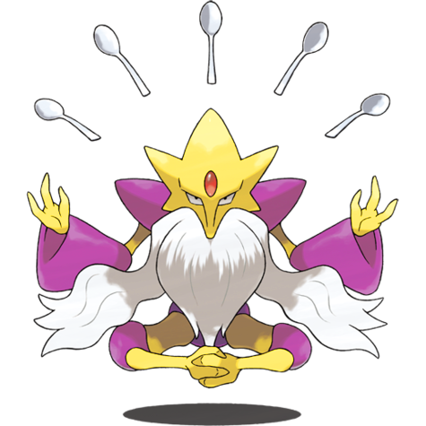 Alakazam (Mega) w wariancie shiny